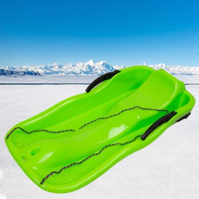 Children's Sledge, Thickened Double Sledge, Multi-Coloured Sledges, Snow Sledge with Backrest