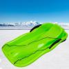 Children's Sledge, Thickened Double Sledge, Multi-Coloured Sledges, Snow Sledge with Backrest view 1