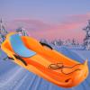 Frost-Resistant and Wear-Resistant Sledges, Two-Person Padded Sledges, Sledges with Backrests, Two-Handle Children's Sledges