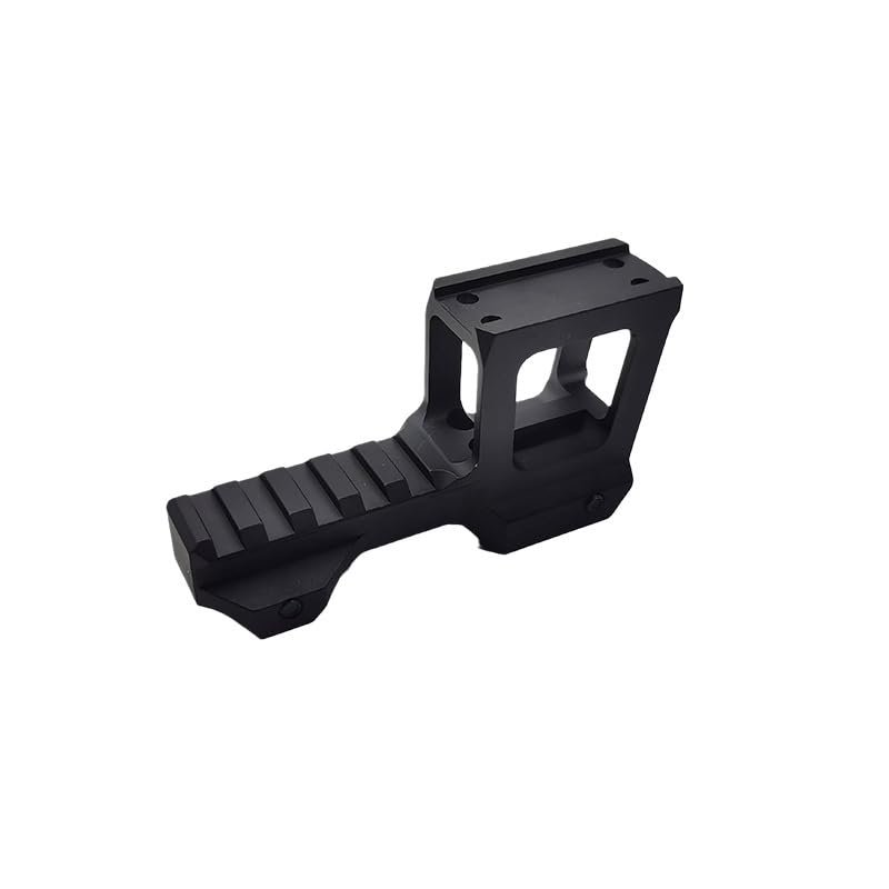 HATSEN Tactical Riser Base MountCNC Metal Heightening Bracket2.33 Inches Highfor Laser +Red Dot Sight Combofor 20mm Rail (BK)