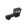 HATSEN Tactical Riser Base MountCNC Metal Heightening Bracket2.33 Inches Highfor Laser +Red Dot Sight Combofor 20mm Rail (BK) view 1