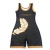 Athena Wrestling - Athena Black Womens/Girls Folkstyle Singlet view 1