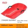 Winter Snow Sledges, Thick Wear-Resistant Sledges, Children's Sledges, Sledges with Brakes and Pull Ropes view 2