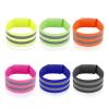 12pcs Reflective Bands, Elastic Reflective Armband Running Gear Reflective Wristbands for Arm Band Wrist Strap Ankle Leg, Outdoor Walking Accessories for Women and Men at Night(Double Line Style) view 1