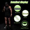12pcs Reflective Bands, Elastic Reflective Armband Running Gear Reflective Wristbands for Arm Band Wrist Strap Ankle Leg, Outdoor Walking Accessories for Women and Men at Night(Double Line Style) view 4