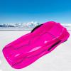 Children's Sledge, Thickened Double Sledge, Multi-Coloured Sledges, Snow Sledge with Backrest view 1