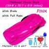 Children's Sledge, Thickened Double Sledge, Multi-Coloured Sledges, Snow Sledge with Backrest view 2