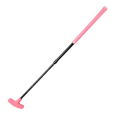 Golf Putter Retractable Two Way Golf Putter Lightweight Adjustable Mini Golf Putters Golf Club for Indoor Outdoor Lawn Yard, Pink