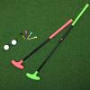 Golf Putter Retractable Two Way Golf Putter Lightweight Adjustable Mini Golf Putters Golf Club for Indoor Outdoor Lawn Yard, Pink view 3