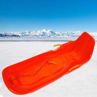 Children's Anti-Freeze Sledges, Winter Sledges for The Whole Family, Sledges with Brakes and Pull Ropes, Hard-Wearing High Back Sledges