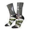 ZISHAK Opossum In Snow Adult Sports Socks-Men'S Cotton Mid-Calf Socks:A Fusion Of Comfort,Style,And Functionality view 3