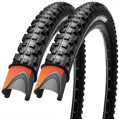 26/27.5/29x2.25 inch Bike Tires Pair Mountain Bike Tires 60 TPI 26 inch Bicycle Tires Kevlar Foldable Tires Pack of 2 (2 Pack 26x2.25)