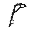 1PC Back Spacer Fits for Benchmade Bugout 535, CNC Aluminum Alloy Spine Spacer (Size : Black) view 1