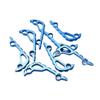 1PC Back Spacer Fits for Benchmade Bugout 535, CNC Aluminum Alloy Spine Spacer (Size : Blue) view 2