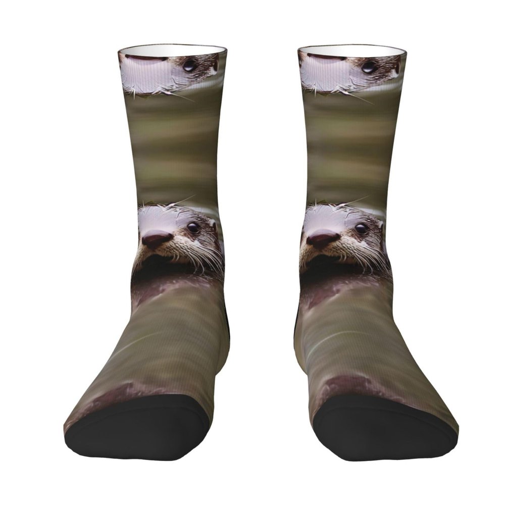 ZISHAK Cute Water Tower Adult Sports Socks-Men'S Cotton Mid-Calf Socks:A Fusion Of Comfort,Style,And Functionality