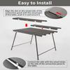 Flexifold Ultralight Aluminum Camping Table, Portable Folding Camping Table, Small Outdoor Side Table with Carry Bag for Outdoor Cooking, Picnic, Camp, Beach, Travel view 3