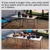 Flexifold Ultralight Aluminum Camping Table, Portable Folding Camping Table, Small Outdoor Side Table with Carry Bag for Outdoor Cooking, Picnic, Camp, Beach, Travel view 4