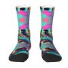 ZISHAK Retro Colorful Roller Skates Adult Sports Socks-Men'S Cotton Mid-Calf Socks:A Fusion Of Comfort,Style,And Functionality view 1