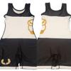 Athena Wrestling - Athena Owl Black Womens/Girls Folkstyle Singlet view 2