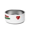 Pet bowl Merry Christmas view 4