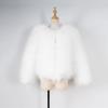 Children Winter Faux  Coat Kids Baby Girls Jacket Windproof Thick Warm Outerwear Clothes (White, 12-24 Months) view 4