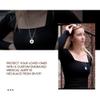 Divoti Custom Engraved Medical Alert Necklace for Men, Luxe 316L Tag Medical ID Necklace, Medical Pendant Tag w/Free Engraving  Silver/Black Carbon Filber/Red Caduceus- 28 IN Square Rolo view 4