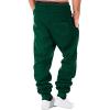 IEPOFG Mens Cargo Pants Fall Fashion Stretch Relaxed-Fit Hiking Pants Sweatpants Outdoor Active Workout Athletic Jogger Pants Green view 4