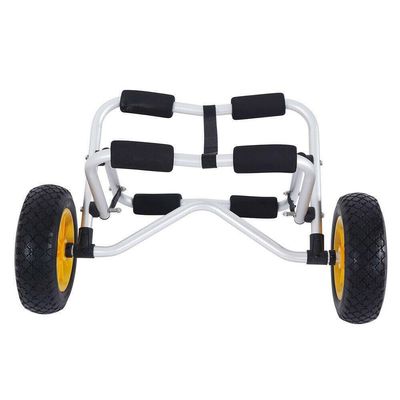 MEZHI Kayak Canoe Jon Boat Carrier Dolly Trailer Tote Trolley Transport Wheel