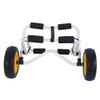 MEZHI Kayak Canoe Jon Boat Carrier Dolly Trailer Tote Trolley Transport Wheel view 1
