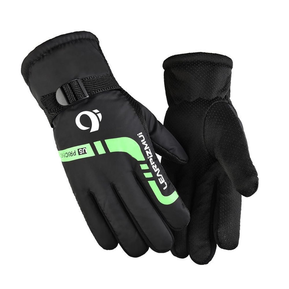 Cozy Gloves Men's Winter Warm Riding Cold Thickened Cycling Skiing Cotton Gloves 1 Pair Gift