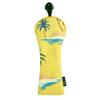 SHABIER Yellow Landscape with Palm Trees, Beach and Sea Golf Head Cover for Driver/Fairway/Hybird Club view 4