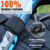 VEVOR Tailgate Bike Pad, 53" Truck Tailgate Pad Carry 5 Mountain Bikes, Tailgate Protection Pad with Reflective Strips and Tool Pockets, Tailgate Pad with Camera Opening for Mid-Size Pickup Trucks view 4