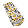 Axolotl Cartoon Construction Vehicles Sleeping Bag for Kids BoysLightweight Warm Cold Weather Sleeping Bags,Waterproof Portable Sleeping Bag for Camping Backpacking Outdoor Indoor 3-4 Seasons,Yellow view 4