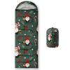 Axolotl Christmas Sleeping Bag for KidsLightweight Warm Cold Weather Santa Claus Sleeping Bags,Waterproof Portable Sleeping Bag for Camping Backpacking Outdoor Indoor 3-4 Seasons,Hiking Sleeping Bag view 1