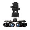 Aetheria Cosplay Dummy Night Vision Goggles with Night Vision Mount for PVS15/PVS18/GPNVG18, Four-Tube Binocular Night Vision Cosplay Prop-Black, Non-Functioning view 1