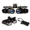 Aetheria Cosplay Dummy Night Vision Goggles with Night Vision Mount for PVS15/PVS18/GPNVG18, Four-Tube Binocular Night Vision Cosplay Prop-Black, Non-Functioning view 4