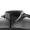 DGKaxiyaHM Men's Quilted Down Coat With Hood Waterproof Thicken Insulated Ski Jacket Winter Warm Padded Jacket With Zipper (X-Large,Black) view 2