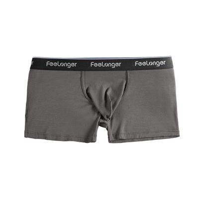 BMYALLEIB Big apple pouch Men's Underwear Comfortable Ultra Soft and Breathable Boxer Briefs (US, Numeric, 39, 42, Regular, Regular, Dark grey)