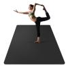 UMINEUX Large Yoga Mat for Men and Women - 6'x4'x10mm, Extra Thick Natural Rubber and TPE Fitness Mat for Home Gym Workout, Non-Slip, Eco Friendly Exercise Mat for Yoga, Pilates and Home Workout view 1
