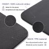 UMINEUX Large Yoga Mat for Men and Women - 6'x4'x10mm, Extra Thick Natural Rubber and TPE Fitness Mat for Home Gym Workout, Non-Slip, Eco Friendly Exercise Mat for Yoga, Pilates and Home Workout view 2