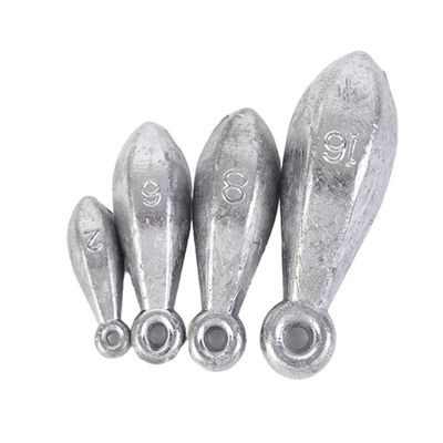 KTGCOZS pakc of 1/2/5/10 Heavy Sinkers Weights Sinkers for Bottom Surf Fishing Tackle (12oz 340g 1pcs)