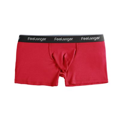 BMYALLEIB Big apple pouch Men's Underwear Comfortable Ultra Soft and Breathable Boxer Briefs (US, Numeric, 39, 42, Regular, Regular, Red)