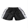 TiaoBug Kids Boys Muay Thai Shorts Boxing Kickboxing MMA Training Trunk Satin Fight BJJ Grappling Shorts Bottom H 13-14 Years view 2