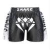 TiaoBug Kids Boys Muay Thai Shorts Boxing Kickboxing MMA Training Trunk Satin Fight BJJ Grappling Shorts Bottom H 13-14 Years view 3