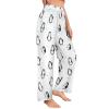 Ysidec Funny Penguin Snowflakes Women Lounge Pants Comfy Pajama Bottom Drawstring Sleepwear Long Pajamas Pants S view 2