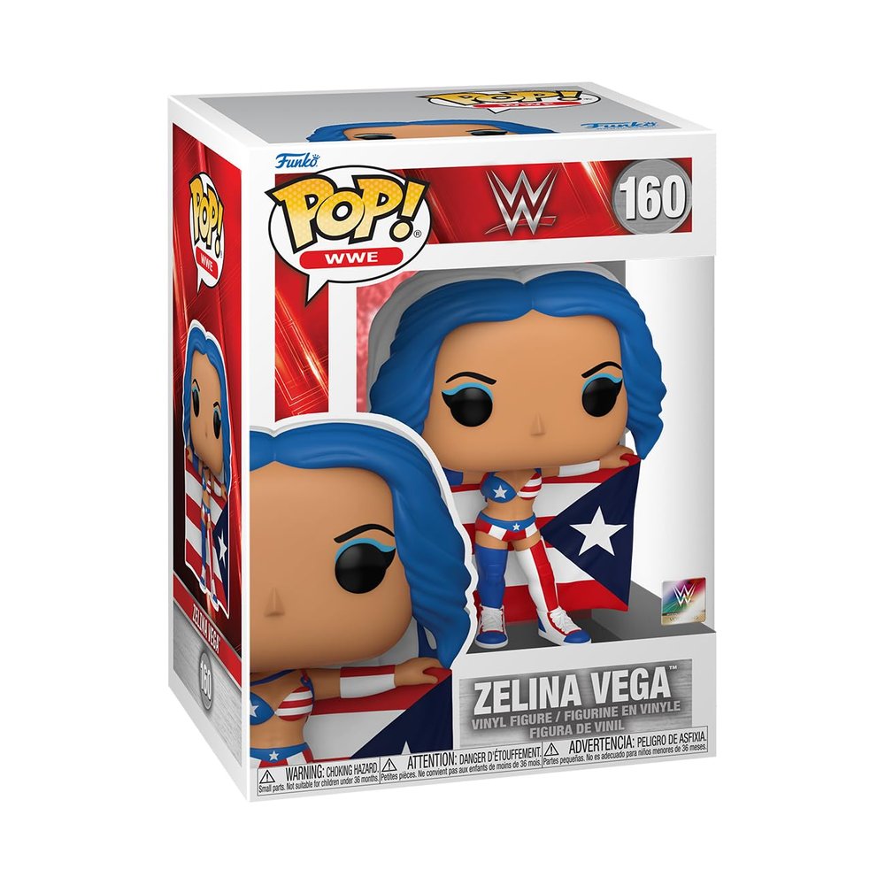 Funko POP! WWE: Zelina Vega - (Queen & LWO) - Collectable Vinyl Figure - Gift Idea - Official Merchandise - for Kids & Adults - Sports Fans - Model Figure for Collectors and Display