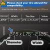 4 Pack 27.5 Mountain Bike Tube 27.5 x 1.75 1.95 2.0 2.1 2.125 Presta Valve 48mm, Butyl Rubber 650B Bike Tube Replacement view 2