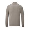 SWJGLITTR Men's Quarter Zip Sweater Male Slim FitMock Neck Knitted Pullover Men Casual Soft Polo Sweaters (XX-Large,Khaki) view 3