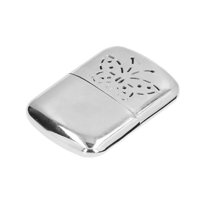 Ddewing Mini Hand Warmer with Fuel Can Portable Zinc Alloy Winter Hand Heater Winter Warming Treasure Palm Warmer Catalyst Hand Warmer for Outdoor Travel Camping