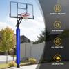6 Feet Tall Round and Square Pole Pad, Wrap Around Pole & Post Padding, 2" Thick Heavy Duty Safety Pole Pads, Fits 2.5"- 6.5" Diameter Basketball Pole, Basement Pole, Playground Pole, Garage Pole etc. view 4